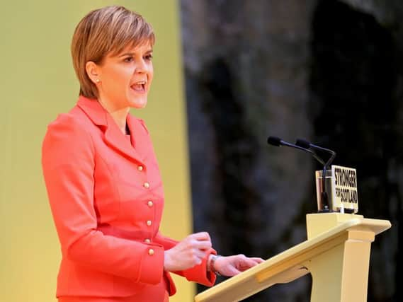 Nicola Sturgeon. Picture: TSPL