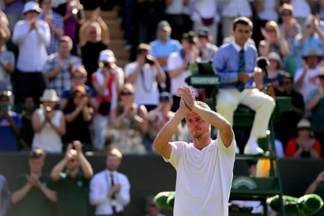 Lleyton Hewitt: Never say die. Picture: PA