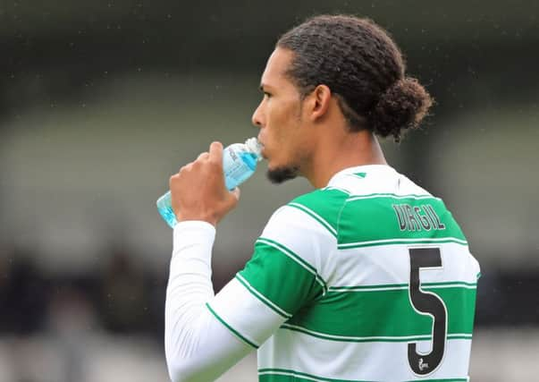 Virgil Van Dijk still has two years on his contract with Celtic. Picture: Gordon Fraser