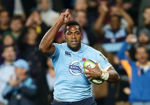 Taqele Naiyaravoros future at Glasgow was thrown into doubt by his selection for Australia. Picture: Getty