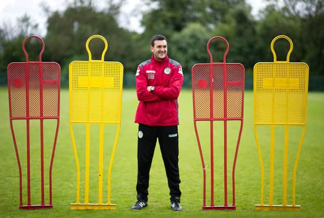 Ian Murray at St Mirrens training ground in Ralston. Picture: John Devlin