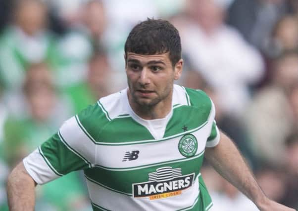 Celtics Nadir Ciftci failed to score against Stjarnan but was praised by his manager. Picture: PA