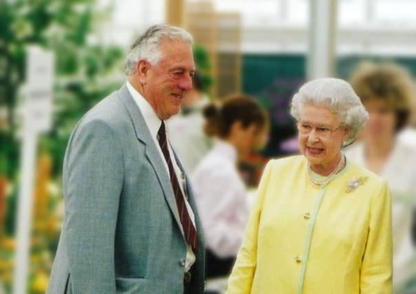 Charles Notcutt OBE (left), esteemed horticulturalist whose great love was the Scottish Highlands. Picture: Contributed