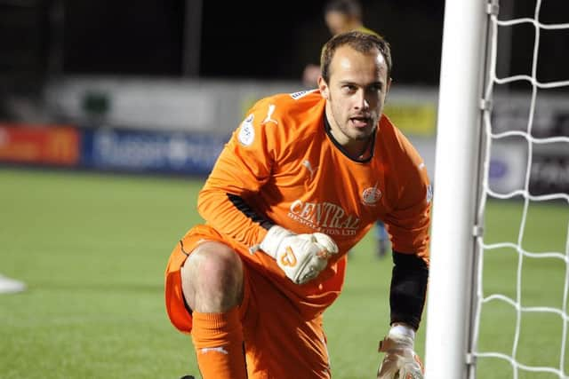 Jamie MacDonald will reunite with Gary Locke after leaving Falkirk to join Kilmarnock. Picture: Michael Gillen