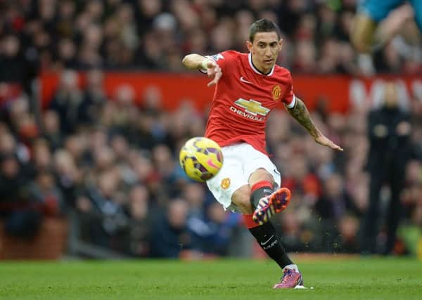 Angel di Marias form dipped drastically at Manchester United after an encouraging start. Picture: Getty