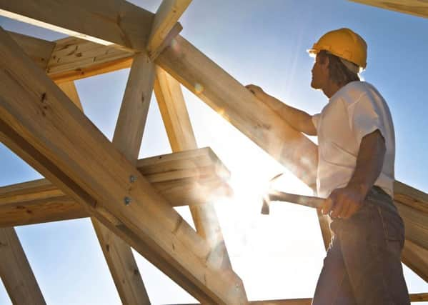 House building work slowed last month as index dipped. Picture: PA