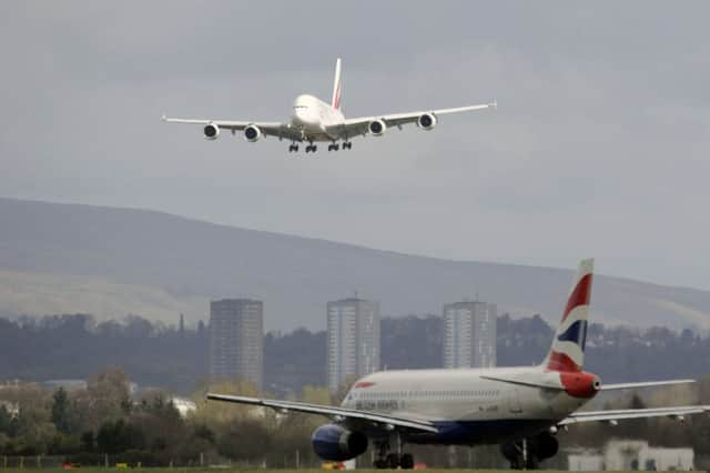 Passenger growth puts Glasgow third fastest in its category, behind Milan Bergamo and Porto. Picture: John Devlin