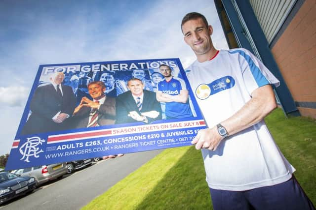 Rangers captain Lee Wallace. Picture: SNS