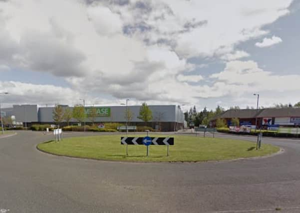 A motorcyclist has died after crashing into a sign at a roundabout on Muirton Road, Stirling. Picture: Google Streetview