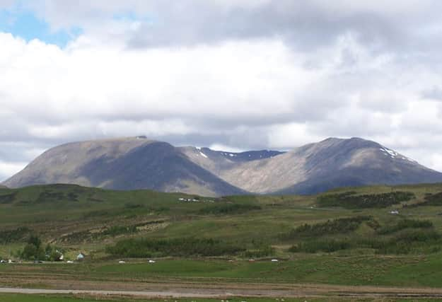 Creise and Meall a Bhuiridh from the south east. Picture:Wiki Commons