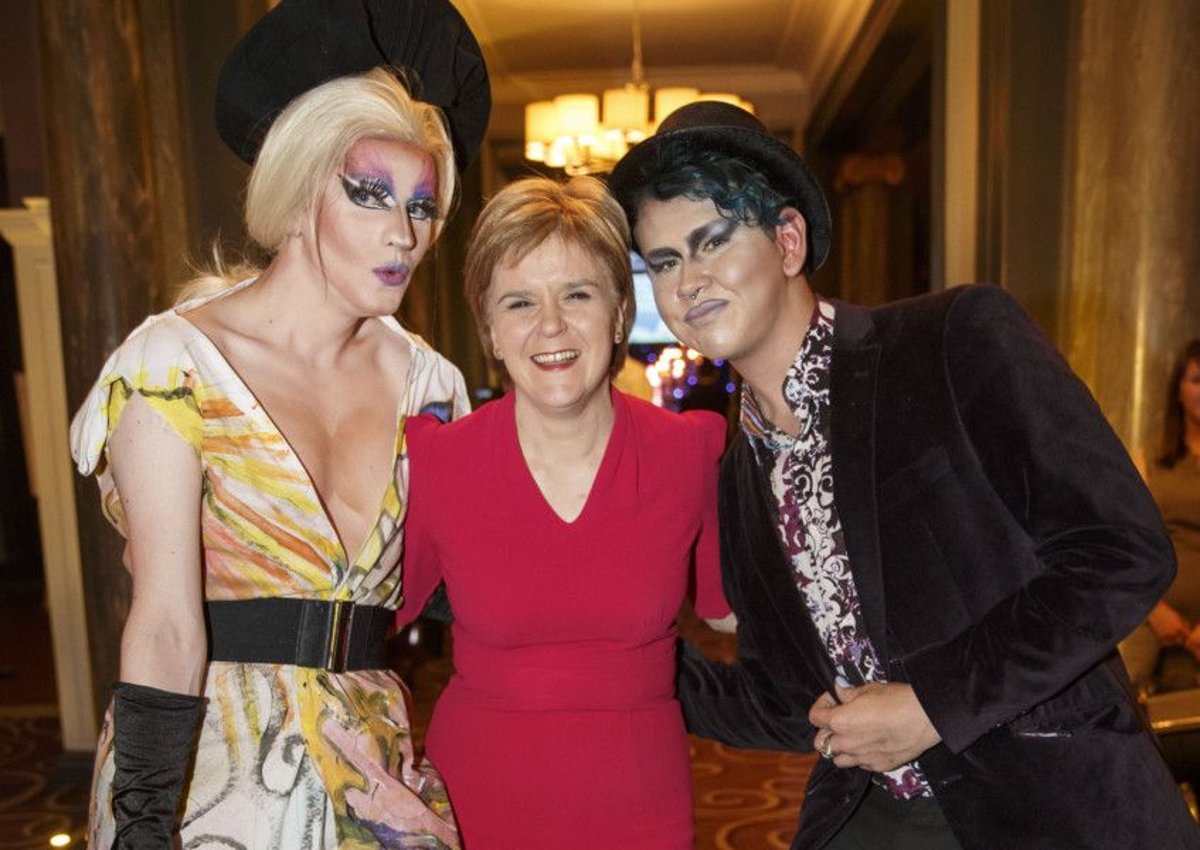 Nicola Sturgeon a winner at gay and lesbian awards