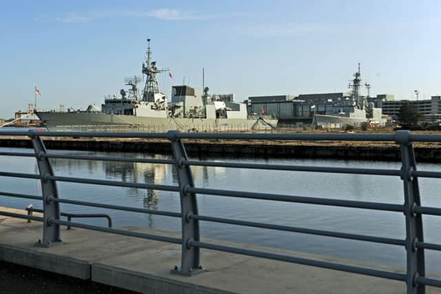 Leith Docks where many migrants set off to start their new lives  
     Picture: PHIL WILKINSON / TSPL