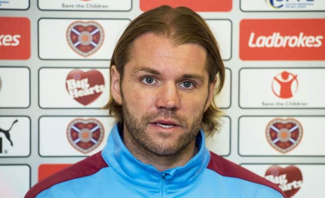 Hearts Head Coach Robbie Neilson. Picture: SNS