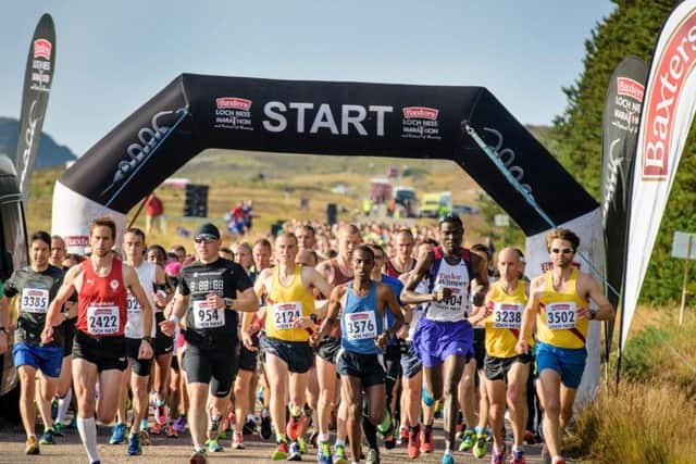 Runners raised hundreds of thousands of pounds. Picture: Tim Winterburn