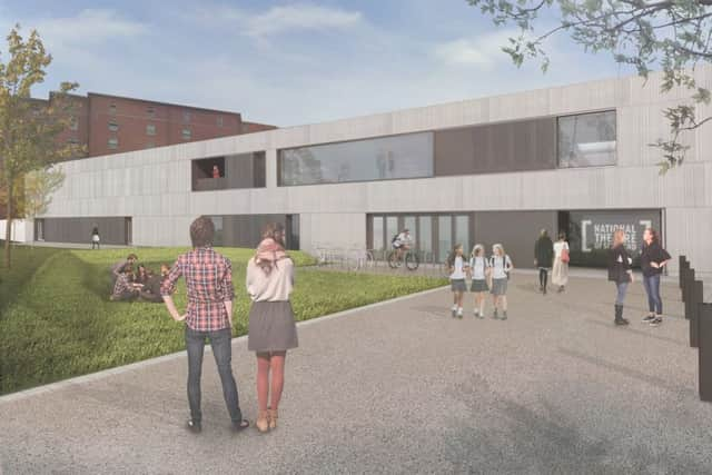 An artists impressions of the new creative headquarters