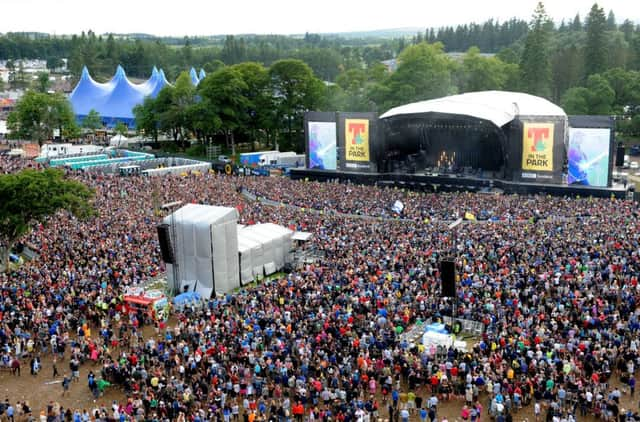 T in the Park at Strathallan Castle
 earlier this year. Picture: Lisa Ferguson