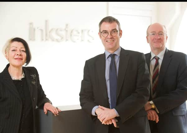 From left: Joanne Romanis, Brian Inkster and Robert Wild. Picture:  Rob McDougall