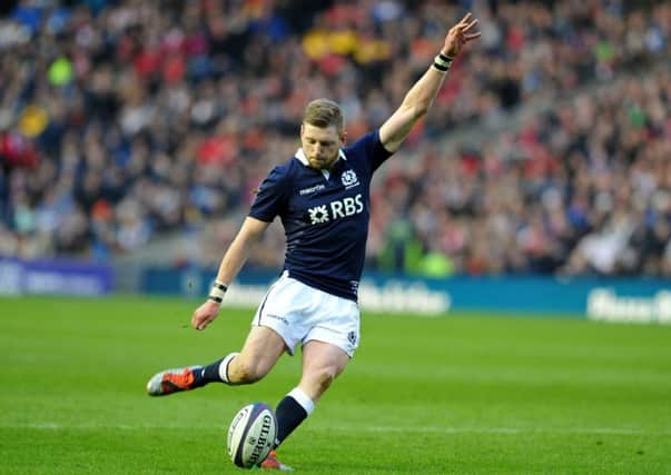 Finn Russell has recovered from an ankle injury and will start against Samoa as Scotland seek to book their place in the World Cup quarter-finals.   Picture: Ian Rutherford