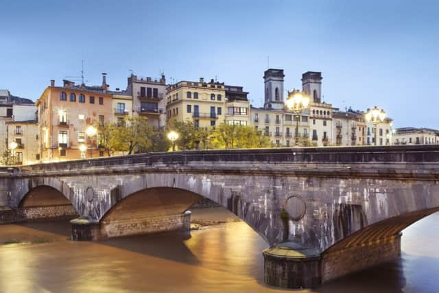 The historic "Pont de Pedra" that means Stone Bridge, was built in 1866. Picture: Contributed