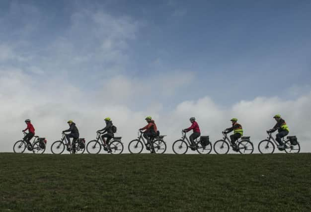 Cyclists road test electric bikes.