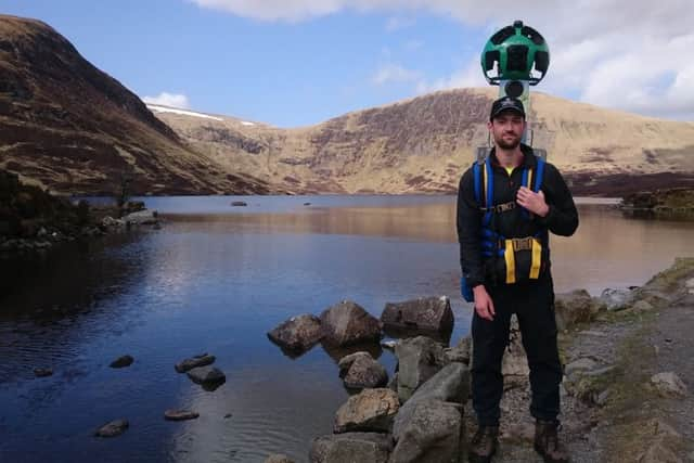 Simon Goodall captured breathtaking 360 degree views on his trek