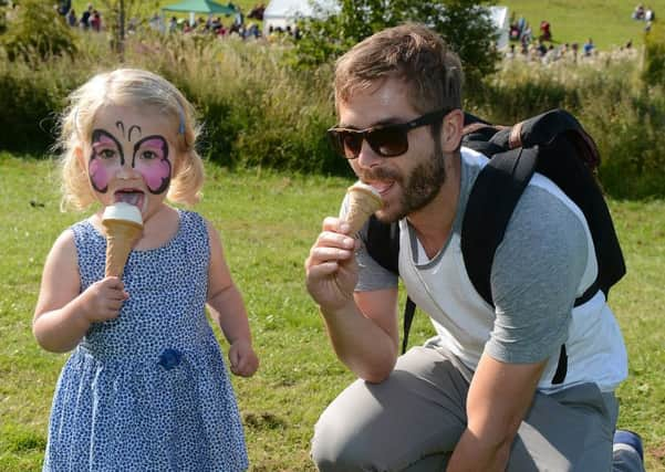 More Scots are spending quality time with their families Picture: Neill Hanna