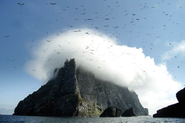 St Kilda is 100 miles off the west coast of mainland Scotland