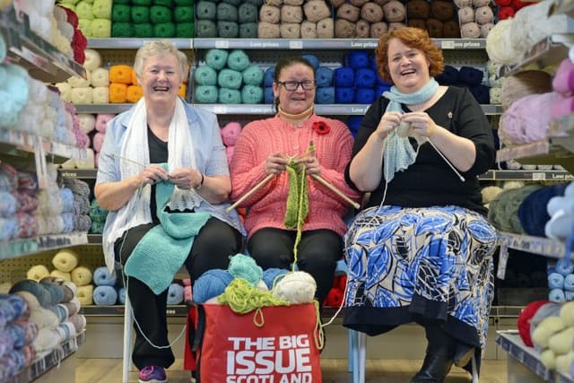 Scottish Women’s Institutes helps keep homeless cosy