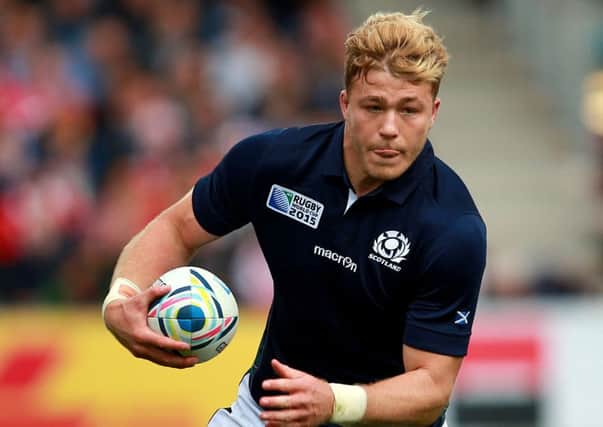 David Dentons starring role for Scotland at the World Cup caught the attention of Bath. Picture: PA