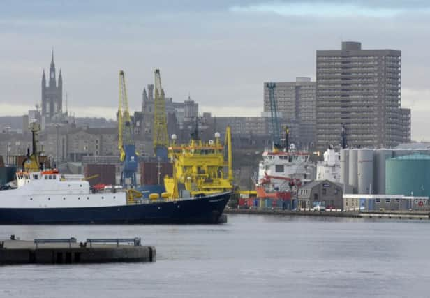 The Banff-registered vessel was detained in Aberdeen Harbour. Picture: Craig Stephen