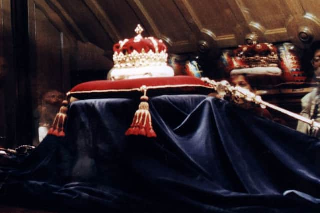 Crown Room at Edinburgh Castle.