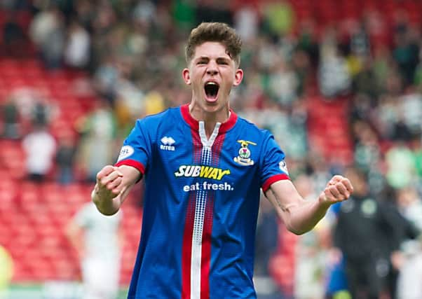 Ryan Christie was injured in Inverness' recent win over Motherwell. Picture: John Devlin