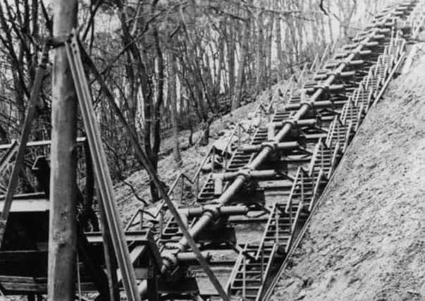 A prototype of the V-3 weapon is pictured. It was never fired against the UK and was destroyed by the end of the war. Photo: Bundesarchiv