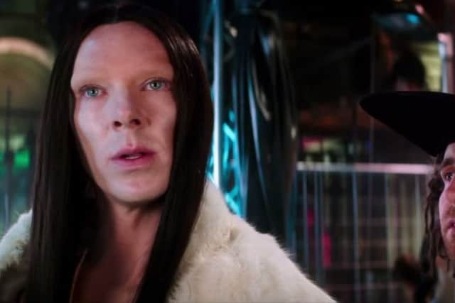 Benedict Cumberbatch, left, in Zoolander 2