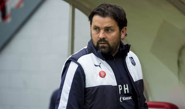 Paul Hartley:  Progress. Picture: SNS