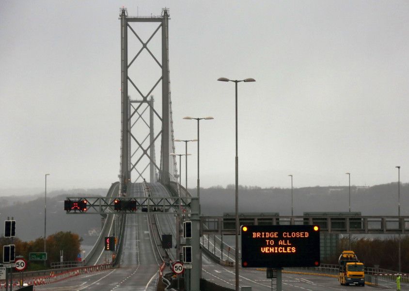 Forth Road Bridge closure to cost Scottish economy 50m