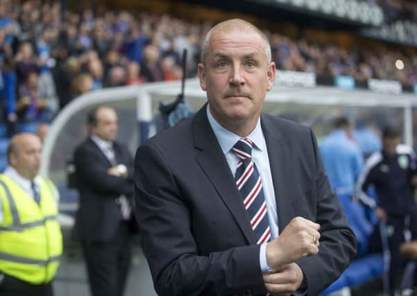 Rangers manager Mark Warburton. Picture: PA