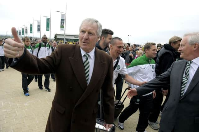 Celtic legend Billy McNeil. Picture: John Devlin