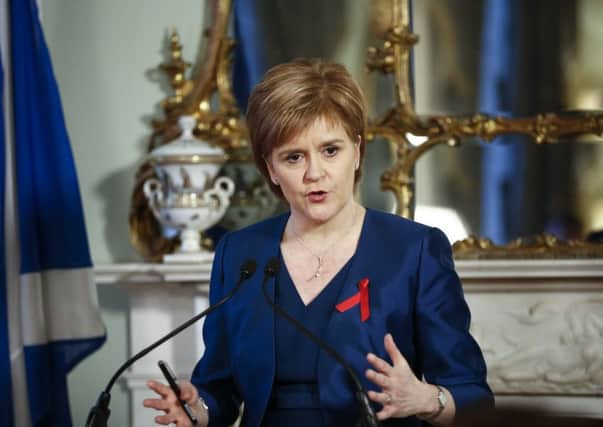 Nicola Sturgeon was joined by children at Bute House. Picture: Contributed