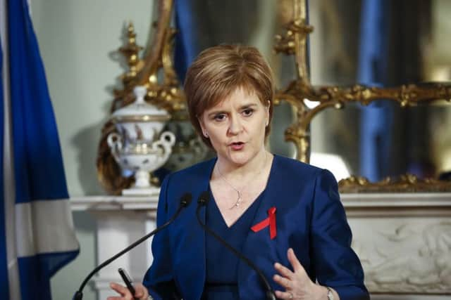 Nicola Sturgeon was joined by children at Bute House. Picture: Contributed