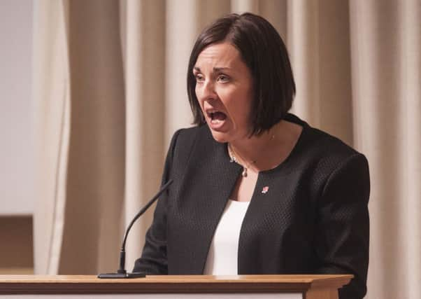 Labour leader Kezia Dugdale hit out at absurd funding decisions. Picture: Phil Wilkinson