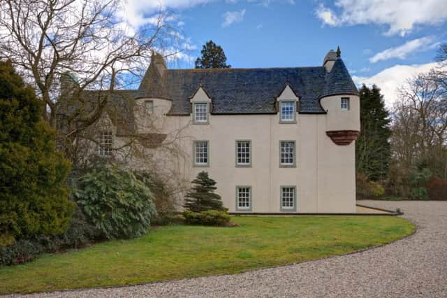 Monboddo Castle
 was made infamous by Robert Burns