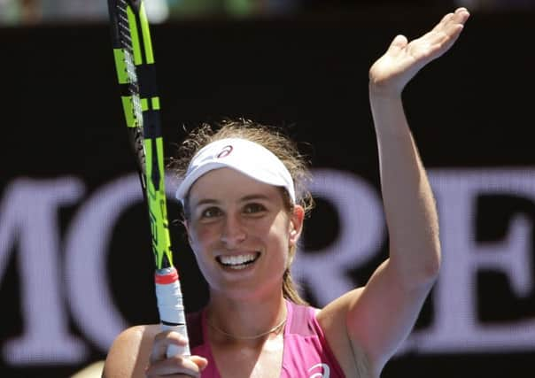 Johanna Konta. Picture: Aaron Favila