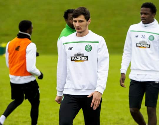 Ljuban Crepulja spent last week on trial at Celtic. Picture: SNS