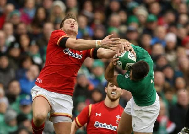 Wales' Dan Biggar (left) has overcome an injury to be fit for the clash. Picture: PA