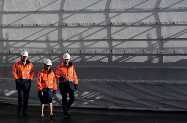 Nicola Sturgeon opens a Â£70m expansion to pharmaceutical firm GSKs plant in Irvine, North Ayrshire. Picture: Hemedia