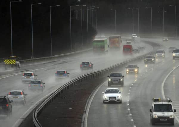 The body was found near the M8 in Livingston