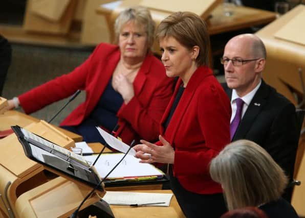 Nicola Sturgeon . Picture: PA