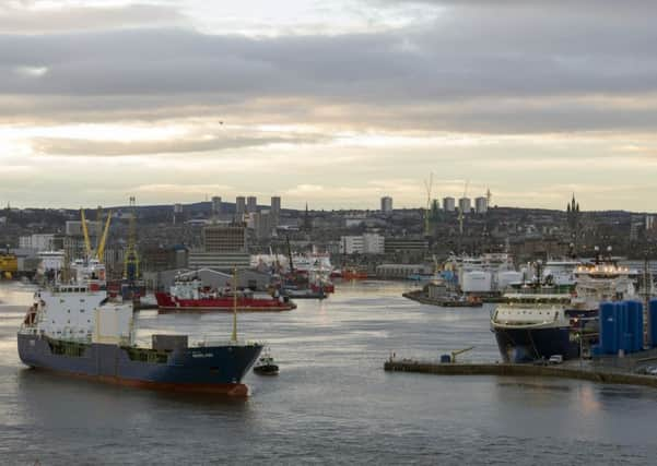 The downturn in the oil sector has taken its toll on Aberdeen's office market. Picture: Ian Rutherford