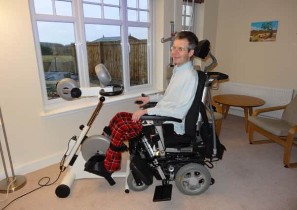 Calum Ferguson fundrasises for MND Scotland